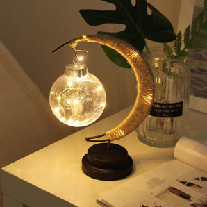 Moon Ball Shape Lamp Decoration, Warm White