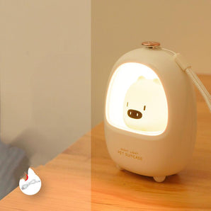 Soft Light Bedside Table Lamp 0.2W USB